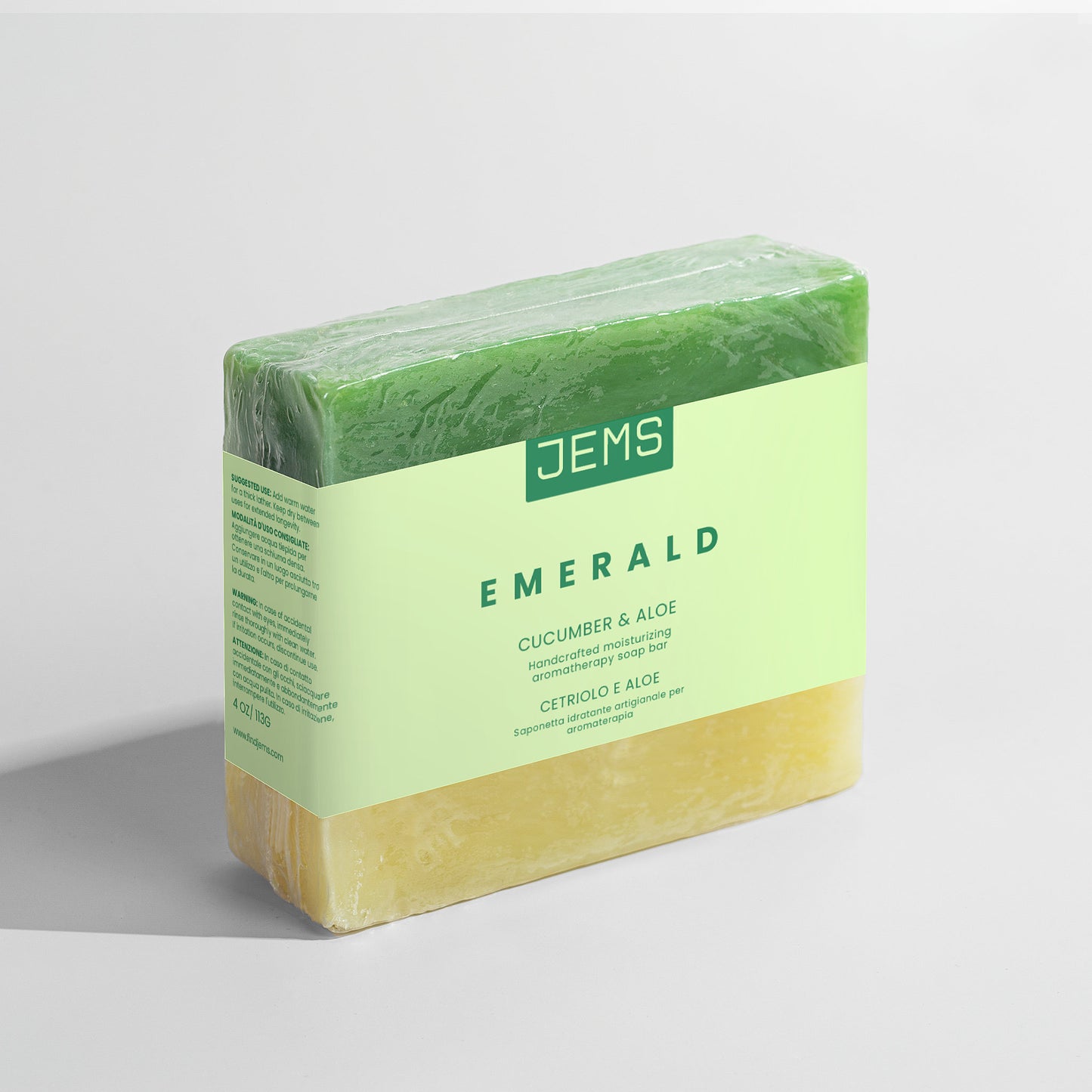 Emerald - Aloe & Cucumber Soap