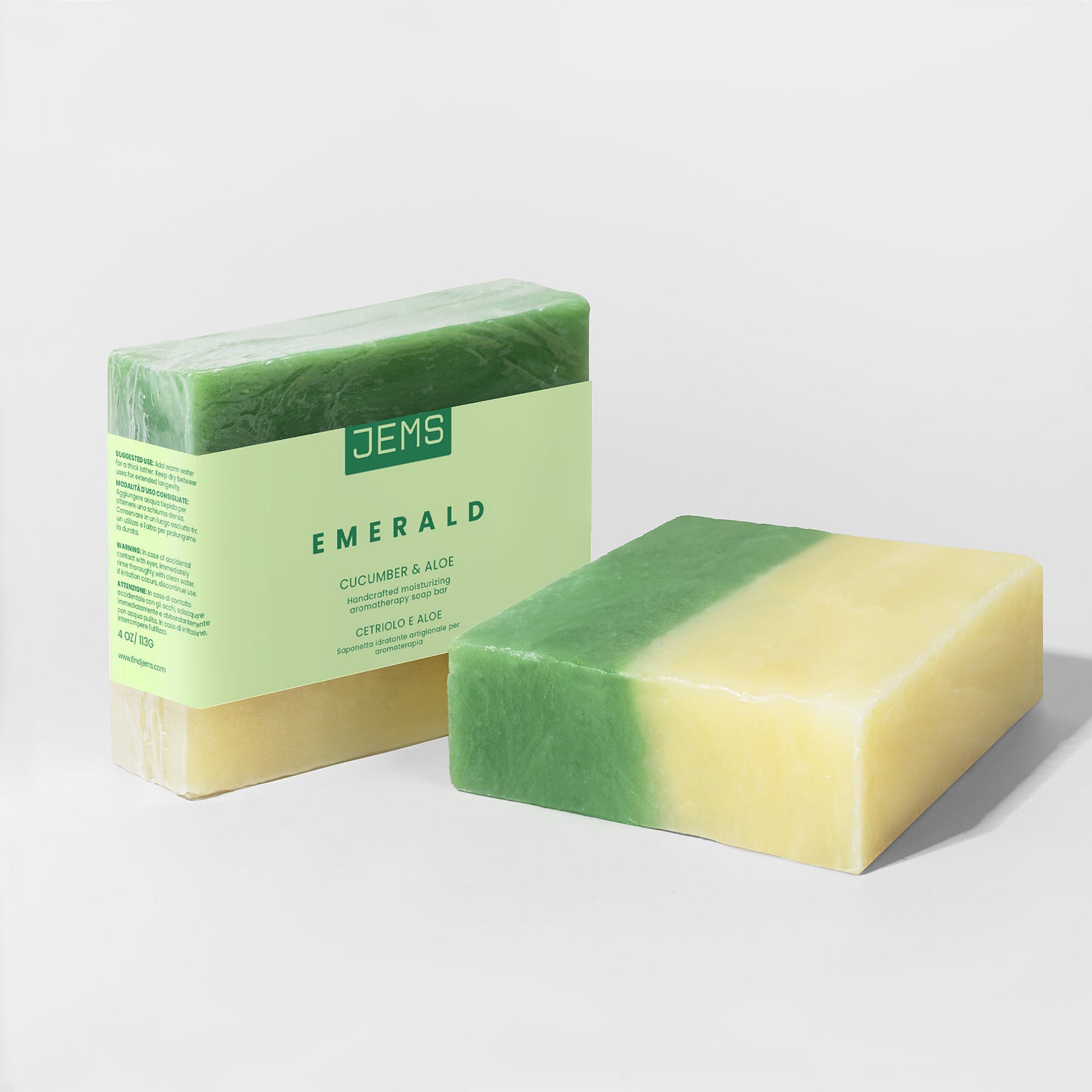 Emerald - Aloe & Cucumber Soap